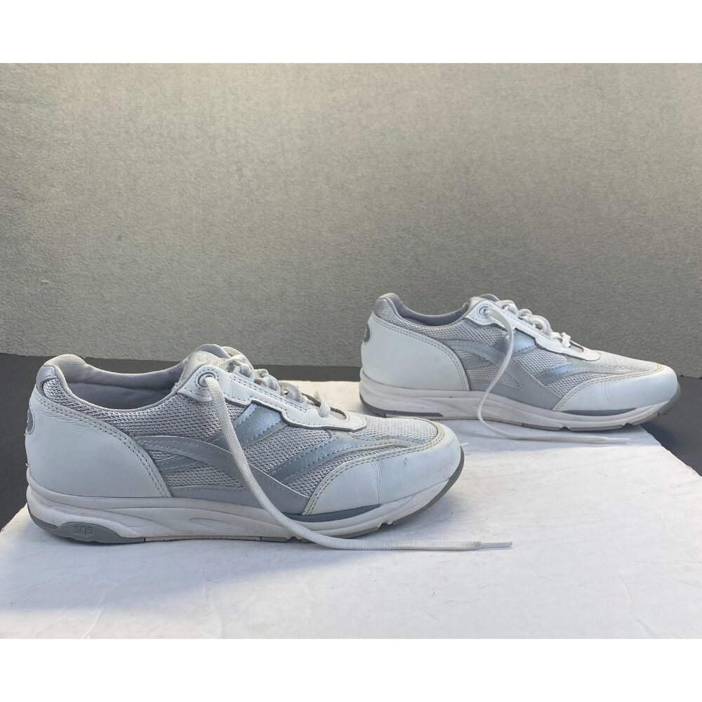 SAS Tour Mesh Silver Size 10.5W Narrow, Women's Walking Shoes Comfort